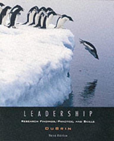 Imagen de archivo de Leadership: Research Findings, Practice, and Skills, 3rd a la venta por a2zbooks