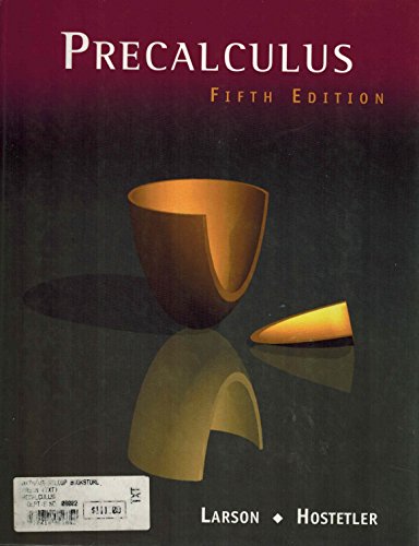 Beispielbild fr Precalculus zum Verkauf von HPB-Red