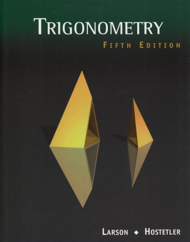 Beispielbild fr Trigonometry, 5th Edition zum Verkauf von HPB-Red