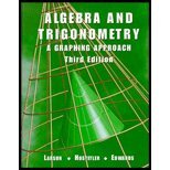 Stock image for Algebra and Trigonometry : A Graphing Approach for sale by Better World Books