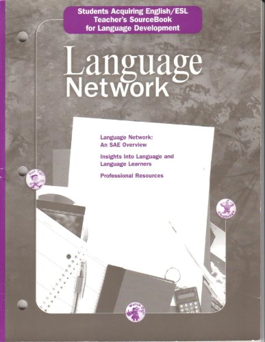 Stock image for McDougal Littell Language Network: SAE: Teachers Sourcebook for Language Development Grades 6-12 for sale by BookHolders