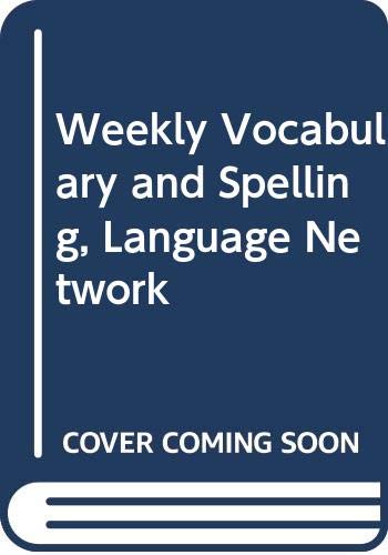 Stock image for Weekly Vocabulary and Spelling, Language Network for sale by BooksRun
