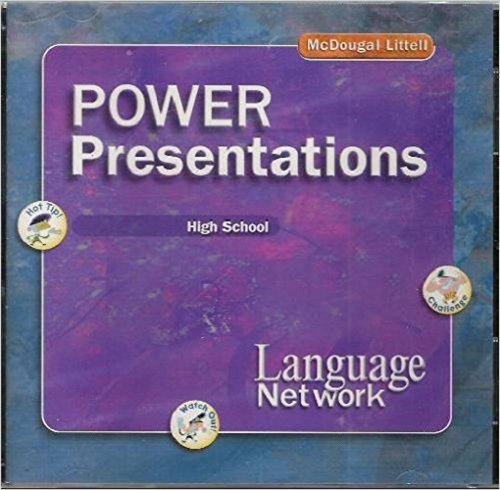 Language Network: Power Presentations CD-ROM Grades 9-12 (9780618053728) by MCDOUGAL LITTEL
