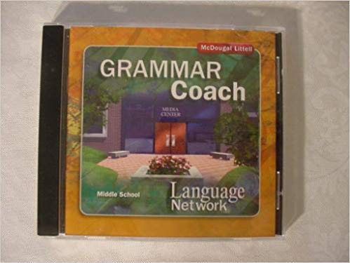 Stock image for Language Network: Grammar Coach CD-ROM with User#s Guide Grades 6-8 for sale by BookHolders