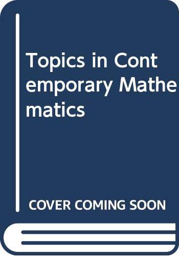 Stock image for Topics in Contemporary Mathematics for sale by BooksRun