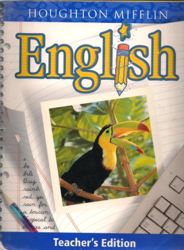 Beispielbild fr Houghton Mifflin English: Level 4, Teacher's Edition zum Verkauf von Books of the Smoky Mountains