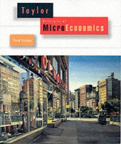 Imagen de archivo de Principles of Microeconomics a la venta por Better World Books