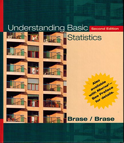 Beispielbild fr Understanding Basic Statistics Brief Hardcover, Second Edition zum Verkauf von ThriftBooks-Dallas