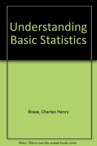 Imagen de archivo de Understanding Basic Statistics Study and Solutions Guide: Second Edition a la venta por Gulf Coast Books