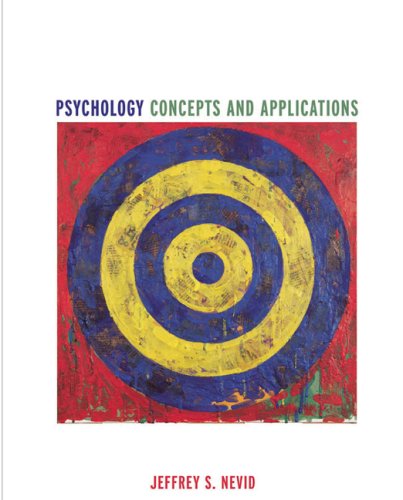 Beispielbild fr Psychology : Concepts and Applications zum Verkauf von Better World Books