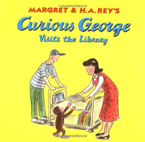 9780618065653: Curious George Visits the Library