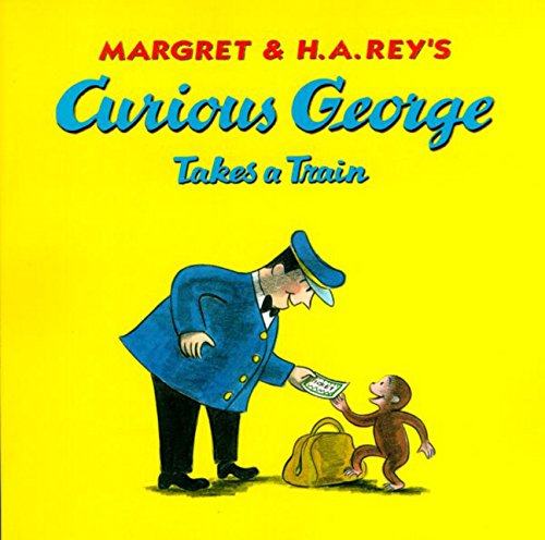 9780618065677: Curious George Takes Train (Curious George) (Curious George 8x8)