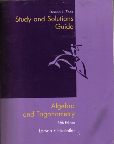 9780618072637: Algebra and Trigonometry