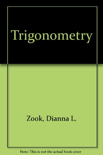 Beispielbild fr Trigonometry zum Verkauf von Irish Booksellers