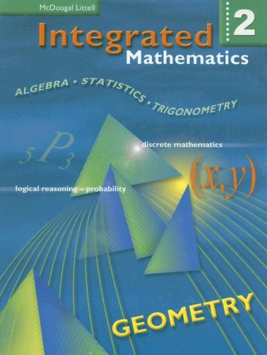 9780618073979: Integrated Mathematics, Grades 8-12 Book 2: Mcdougal Littell Integrated Math