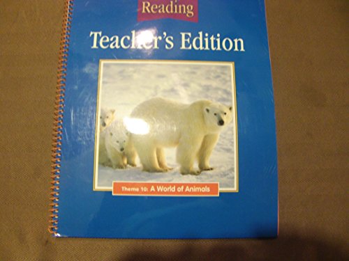 Beispielbild für Reading A Legacy of Literacy Teacher's Edition Theme 10: a World of Animals zum Verkauf von Discover Books