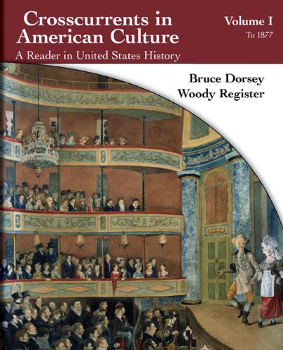 9780618077380: Crosscurrents in American Culture: A Reader in United States History: to 1877