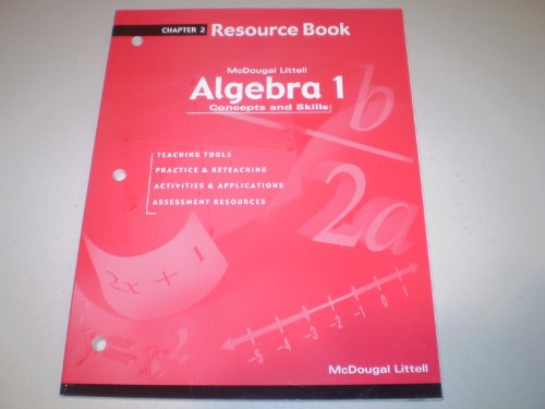 Beispielbild fr Algebra 1 - Concepts and Skills - Chapter 2 Resource Book [Paperback] by zum Verkauf von Nationwide_Text