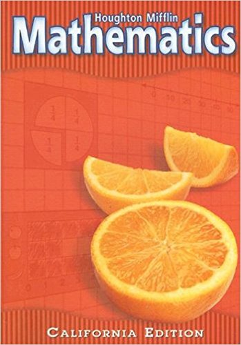 Imagen de archivo de Houghton Mifflin Mathematics, California Edition a la venta por ThriftBooks-Atlanta