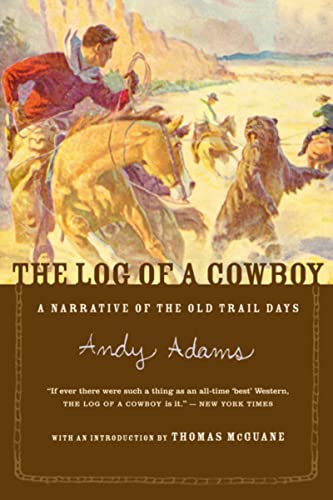 9780618083480: The Log Of A Cowboy: A Narrative of the Old Trail Days