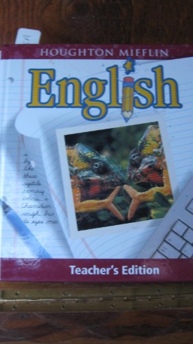Imagen de archivo de Houghton Mifflin English, Grade 7, Teacher*s Edition a la venta por dsmbooks