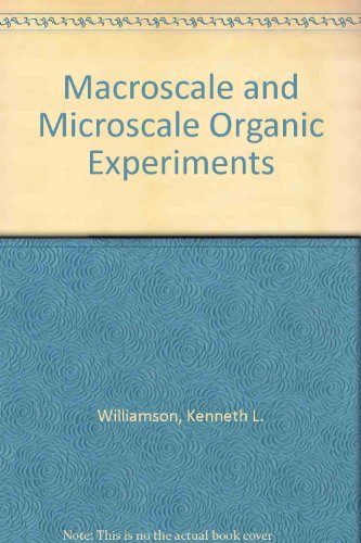 9780618094141: Macroscale and Microscale Organic Experiments