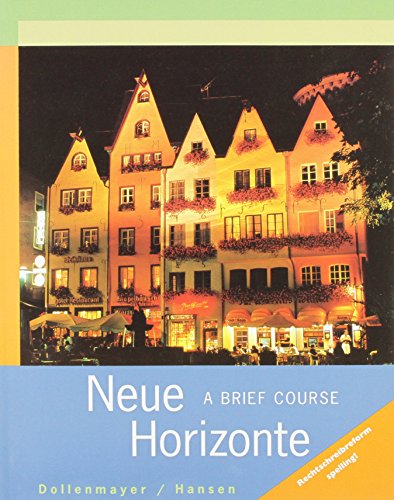 Stock image for Neue Horizonte: A Brief Course for sale by Wonder Book