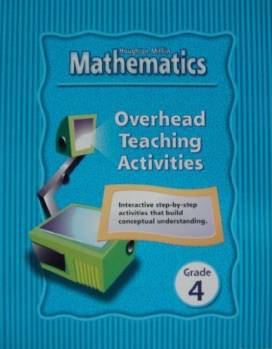 Houghton Mifflin Mathematics Overhead Teaching Activities (9780618100798) by Houghton Mifflin Company