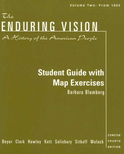 Enduring Vision: A History Of The American People (9780618102037) by Boyer, Paul S.