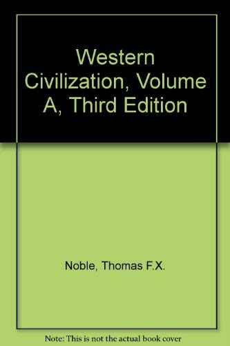 Imagen de archivo de Western Civilization: The Continuing Experiment. Volume A, 3rd a la venta por a2zbooks