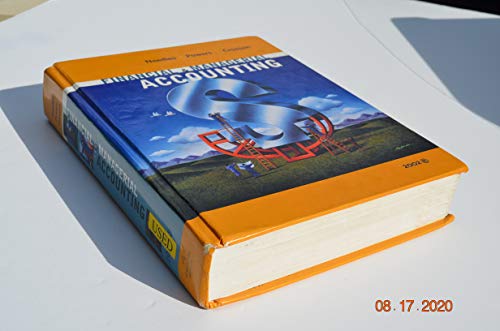 Imagen de archivo de Financial and Managerial Accounting a la venta por Better World Books