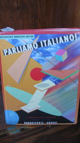 Beispielbild fr Parliamo Italiano (Instructor's Annotated Edition) zum Verkauf von Textbook Pro