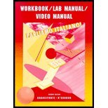 Beispielbild fr Workbook/Lab Manual/Video Manual: Used with .Branciforte-Parliamo Italiano! zum Verkauf von ThriftBooks-Dallas