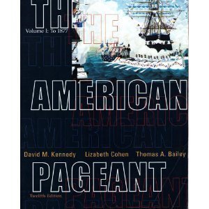 9780618103539: The American Pageant: A History of the Republic: 1