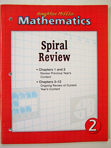 Imagen de archivo de Houghton Mifflin Mathematics: Level 2, Spiral Review a la venta por Nationwide_Text
