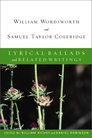 9780618107322: Lyrical Ballads: And Related Writings - Complete Text with Introduction Contexts, Reactions (New Riverside Edtions)