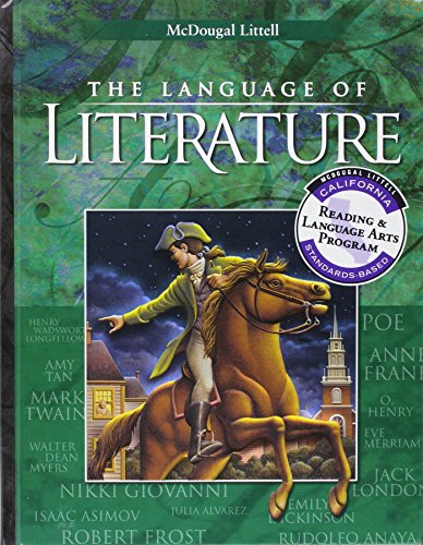 Stock image for McDougal Littell Language of Literature: Student Edition Grade 8 2002 for sale by ThriftBooks-Atlanta