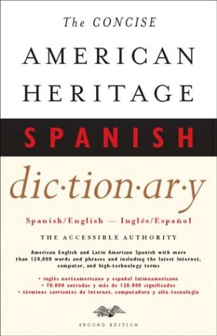 Beispielbild fr The Concise American Heritage Spanish Dictionary : Spanish-English - Ingles-Espanol zum Verkauf von Better World Books