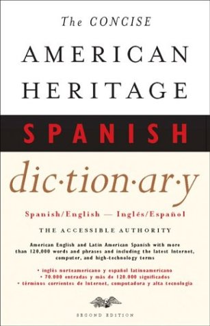 Imagen de archivo de The Concise American Heritage Spanish Dictionary : Spanish-English - Ingles-Espanol a la venta por Better World Books