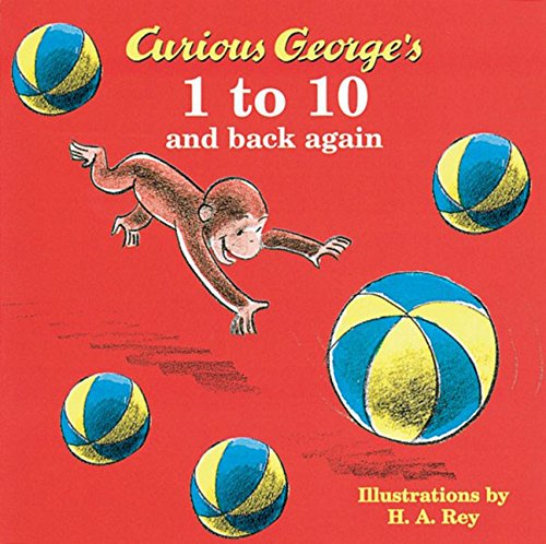 9780618120741: Curious George's 1 to 10 and Back Again