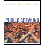 9780618123537: Public Speaking