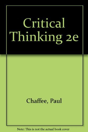 Beispielbild fr Critical Thinking, Thoughtful Writing : A Rhetoric with Readings zum Verkauf von Better World Books: West