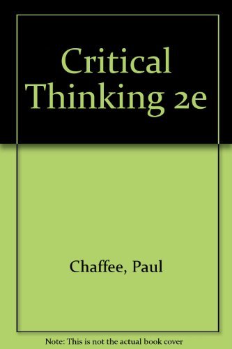 9780618124114: Critical Thinking, Thoughtful Writing: A Rhetoric With Readings