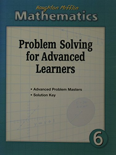 9780618129171: Mathematics: Problem Solving for Advanced Learners