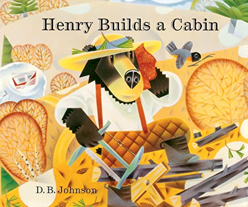 9780618132010: Henry Builds a Cabin