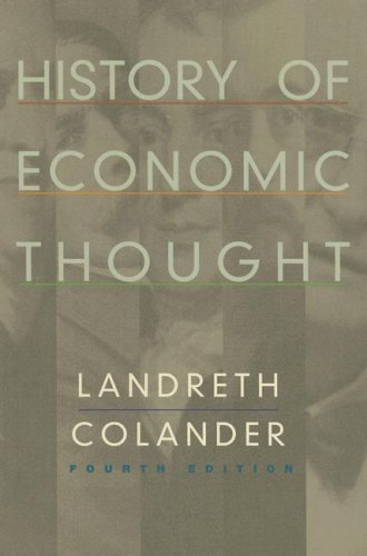 9780618133949: History of Economic Thought