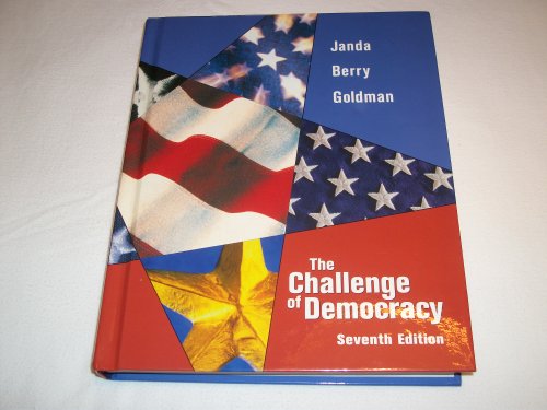 Imagen de archivo de Challenge of Democracy a la venta por Better World Books