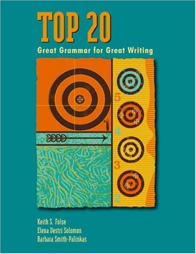 Beispielbild fr Top 20 : Great Grammar for Great Writing zum Verkauf von Better World Books