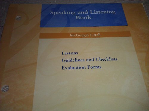 Stock image for Language Network: Speaking and Listening Book Grade 6 for sale by Allied Book Company Inc.
