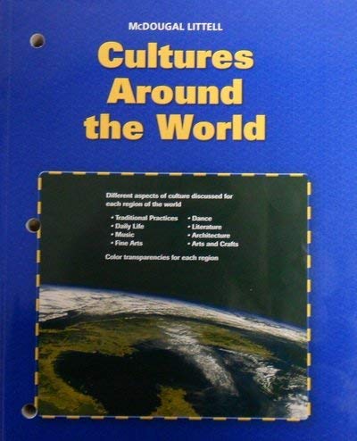 Stock image for McDougal Littell World Geography: Cultures Around the World Transparencies Grades 9-12 for sale by The Book Cellar, LLC